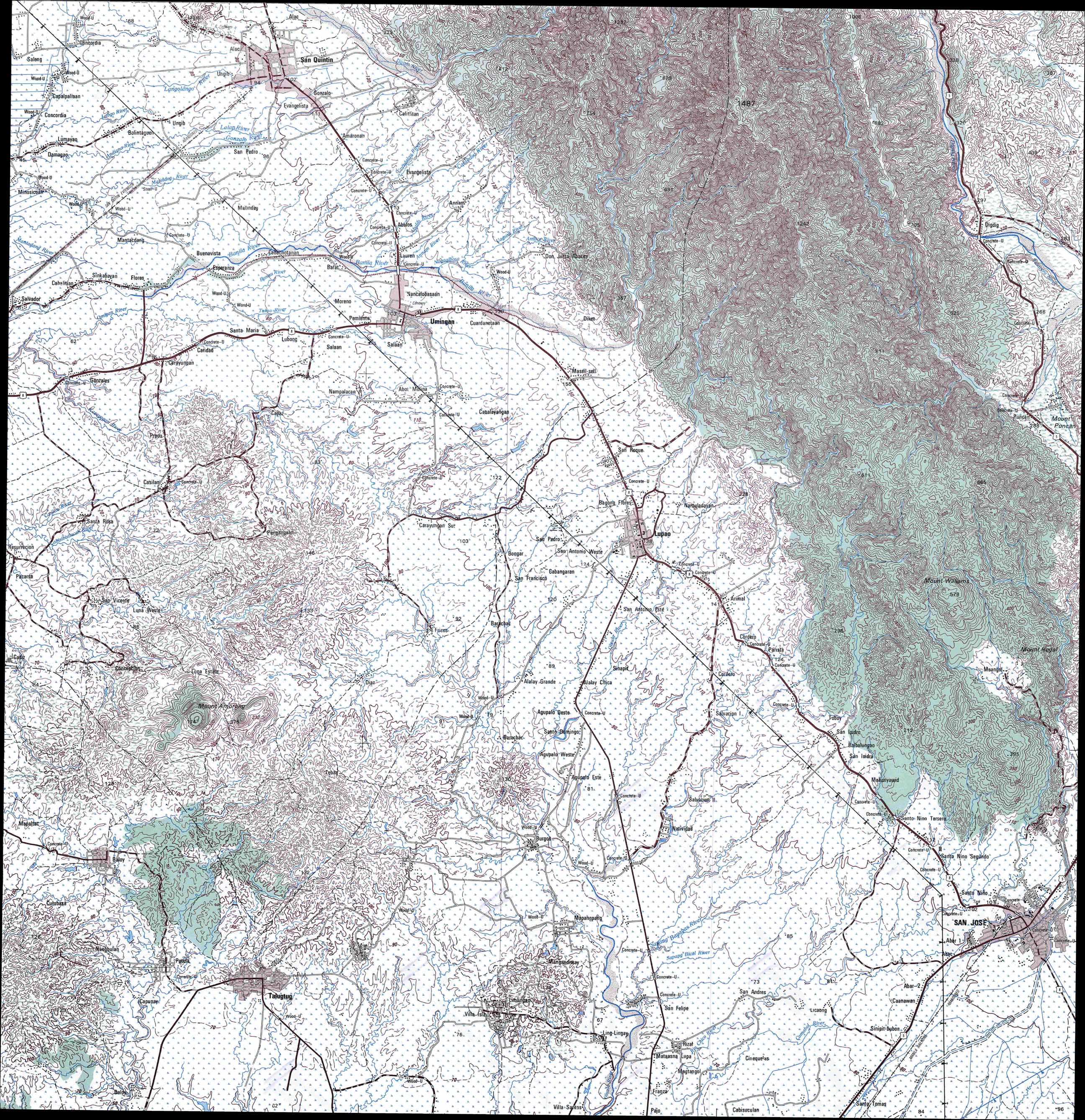 Topographic Maps Cadastre Information System 0244